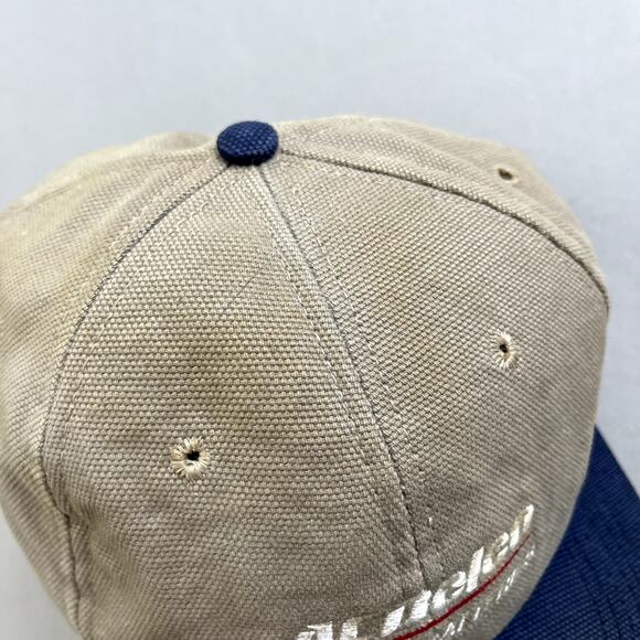 Vintage Cars Hat Cap Snapback Tan Canvas ACDelco Mechanic Auto Shop Adjustable - Picture 8 of 9